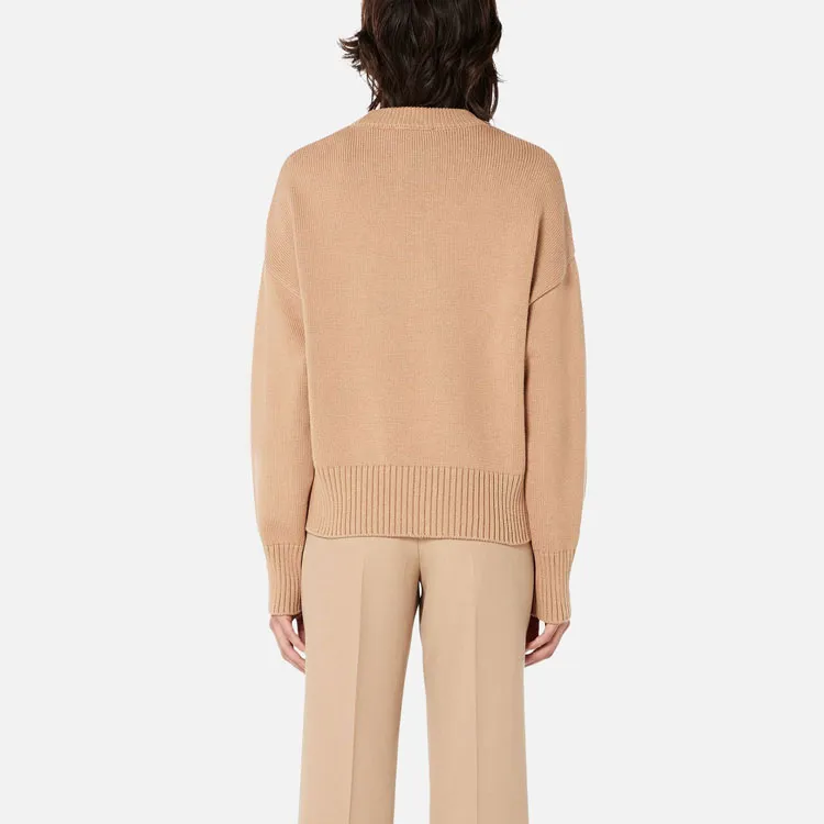 AMIPARIS Paris Ami De Coeur V-Neck Knitted Jumper-4