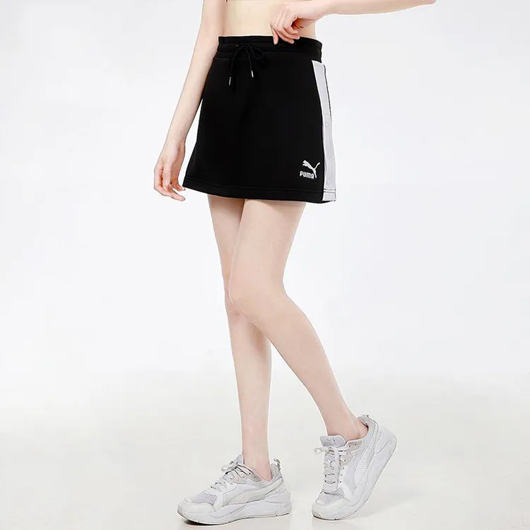 PUMA Casual Short Skirts Women's Black-2