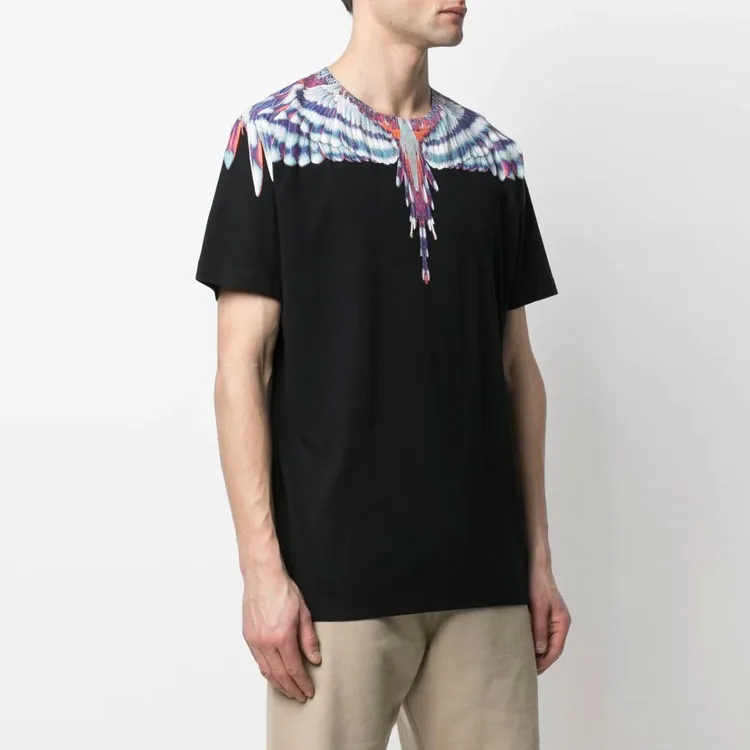 Marcelo Burlon T Shirts Men Black-3