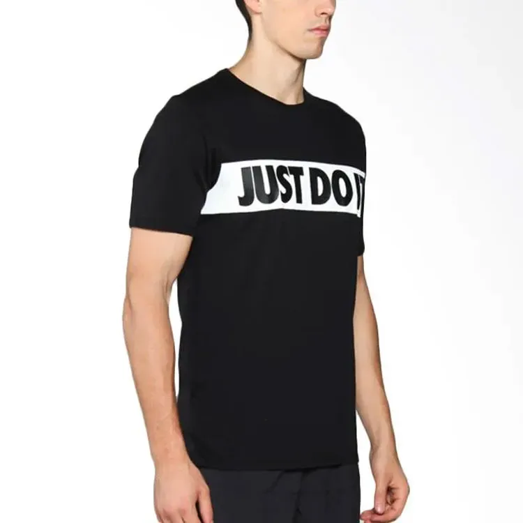 Nike T Shirts Men Black-3