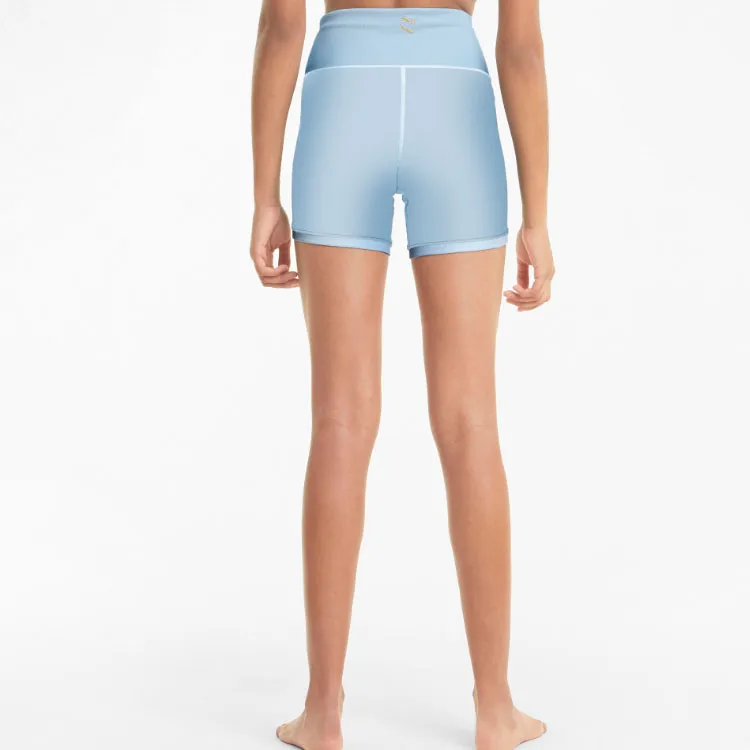 PUMA Casual Shorts Women's Aqua Blue-3