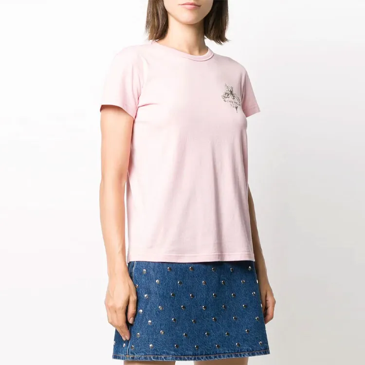 Givenchy T Shirts Women's Pink-1