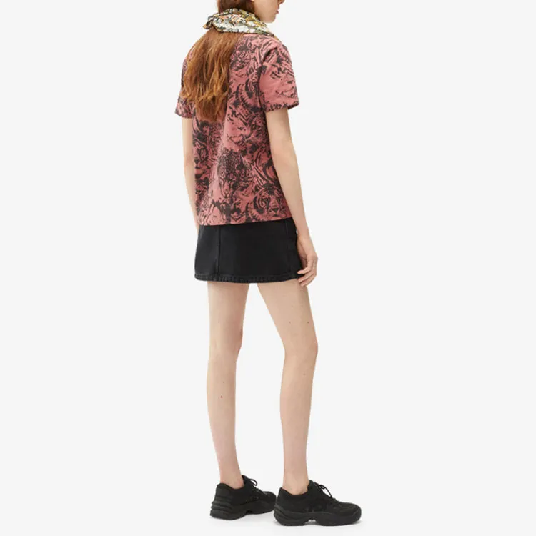 KENZO T-Shirts Women's Orange Red-2