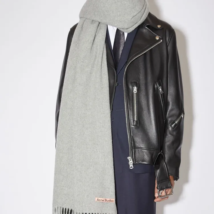 Acne Studios Scarves Women's Light Heather Gray-2