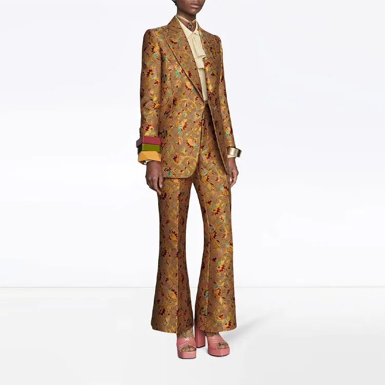 GUCCI Gg Floral Blazer-3