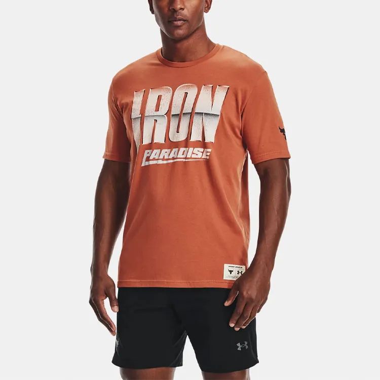 Under Armour T Shirt Men's Orange-3