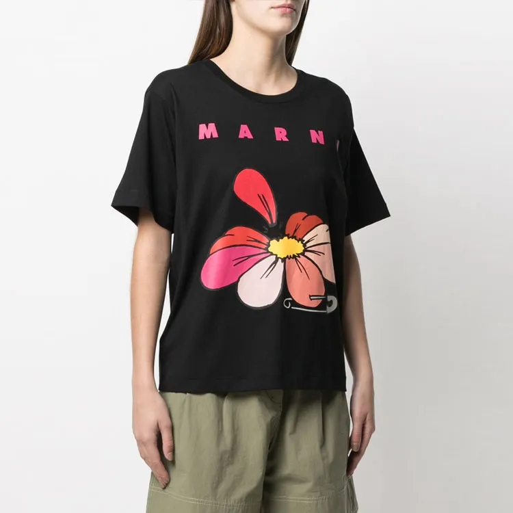 MARNI T-Shirts Women's Black-2