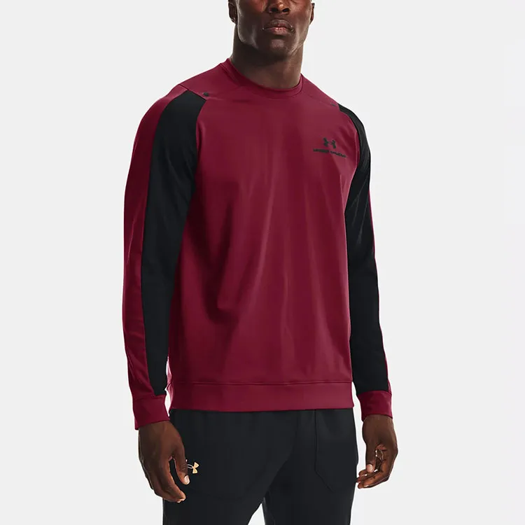 Under Armour RUSH Sweatshirt Men's Deep Crimson-4