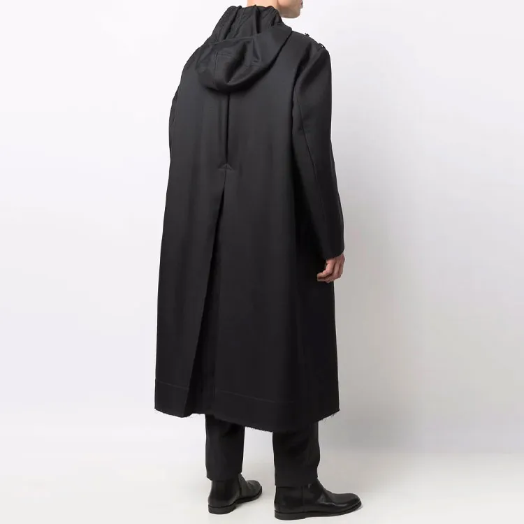 Maison Margiela Coats Men Black-2