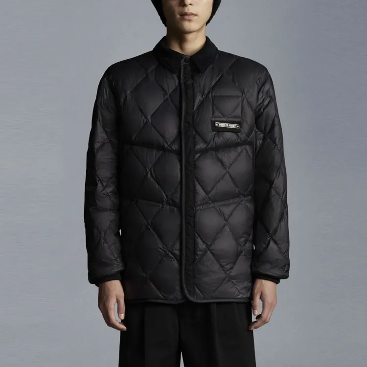 Fragment Design X MONCLER GENIUS MONCLER GENIUS X Fujiwara Hiroshi FRGMT Down Jackets Men Black-1