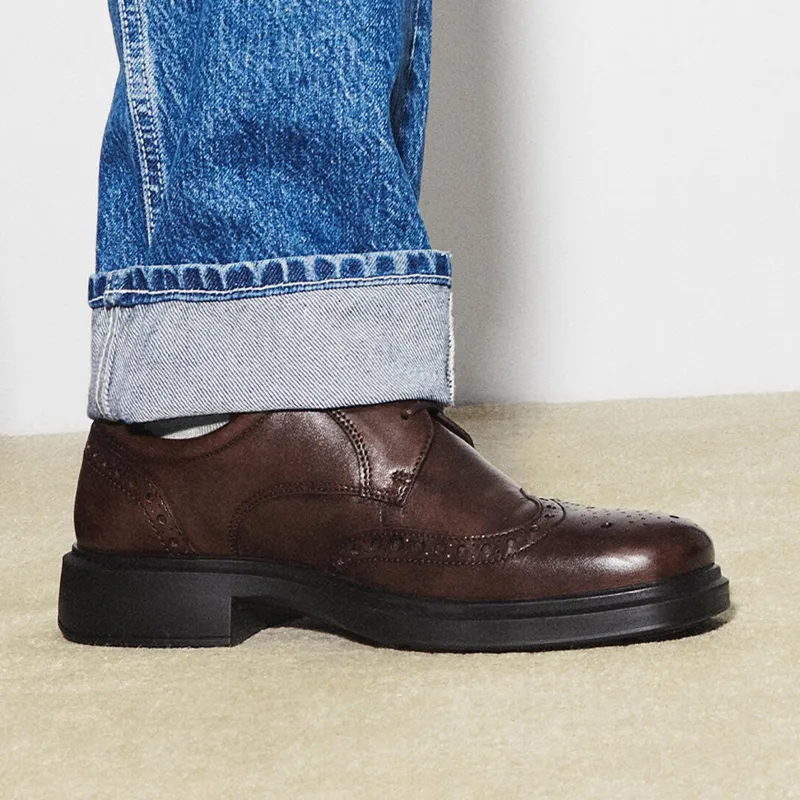 Ecco Helsinki 2.0 Casual Shoes Men's Brown-5