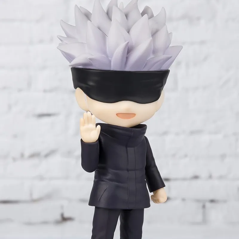 BANDAI Japan Jujutsu Kaisen Figuarts Mini Satoru Gojo Collectible Pvc Figure-3