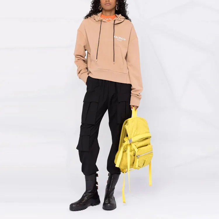 BALMAIN Sweatshirts Women's Khaki-1
