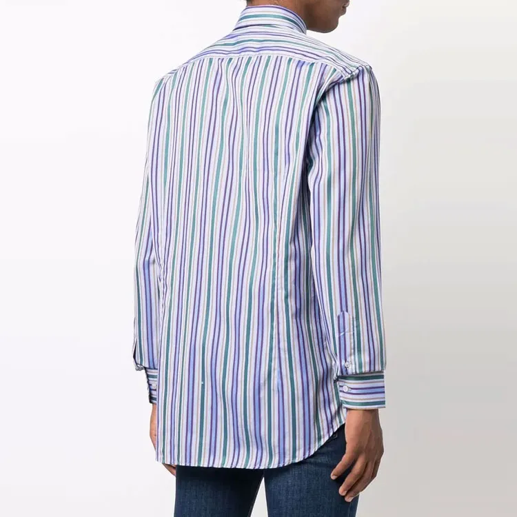 ETRO Shirts Men Blue-3