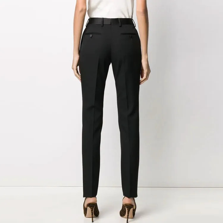 SAINT LAURENT Tapered Trousers-3