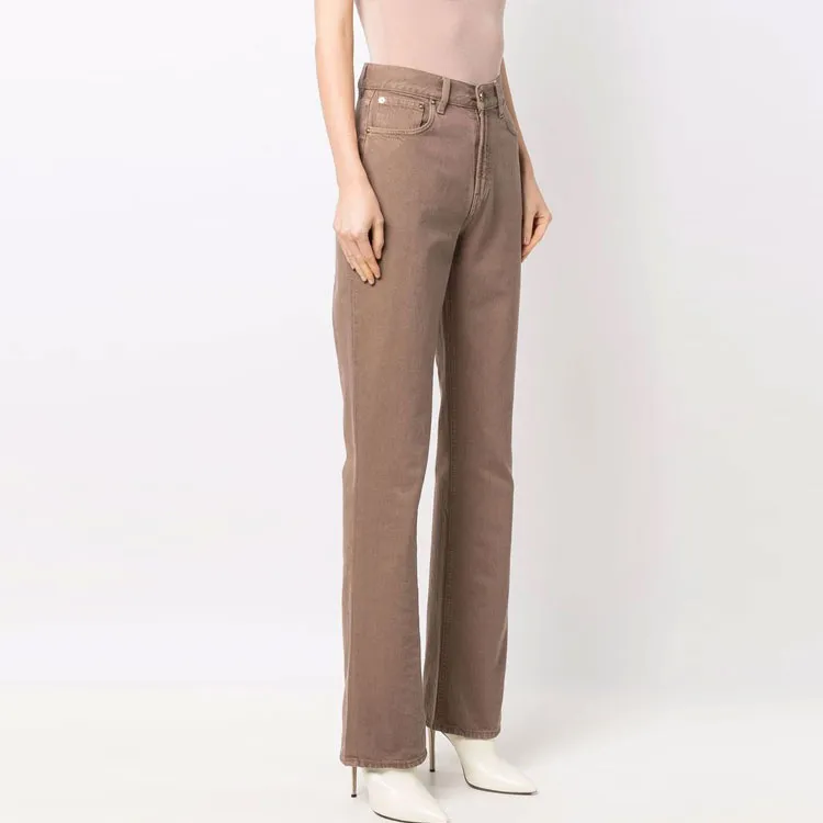 Jacquemus Jeans Women's Brown-3
