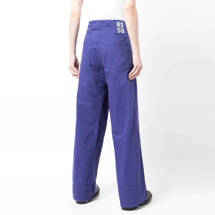 RAF SIMONS Jeans Men Purple-2