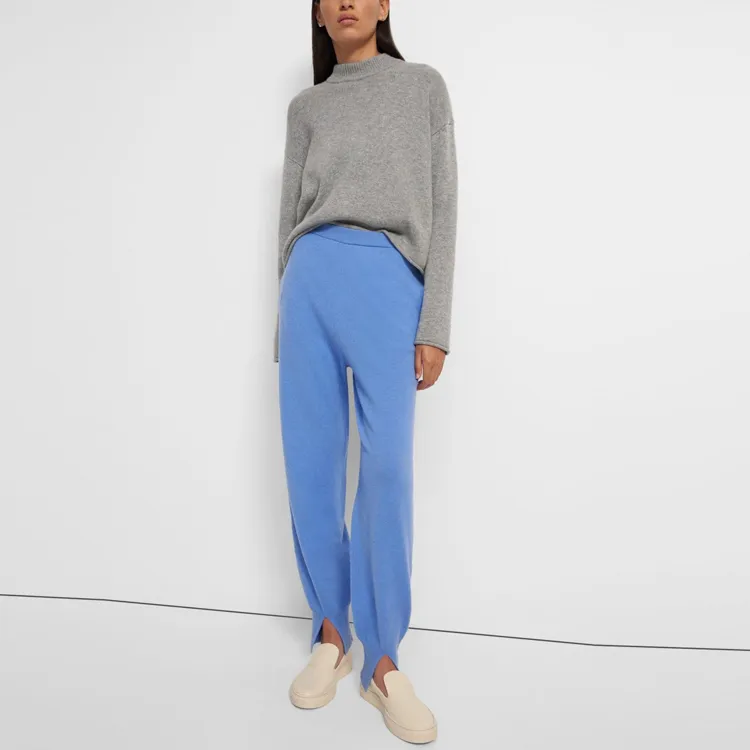 THEORY Sports Pants Women's Blue-1