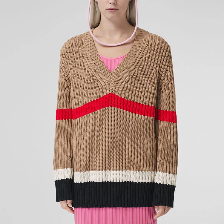 Burberry FW21 Sweater Women's Camel-1
