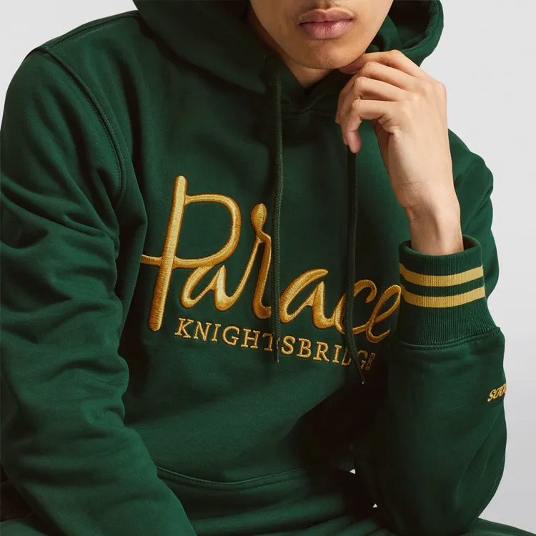 PALACE X Harrods Embroidered Logo Hoodie-3