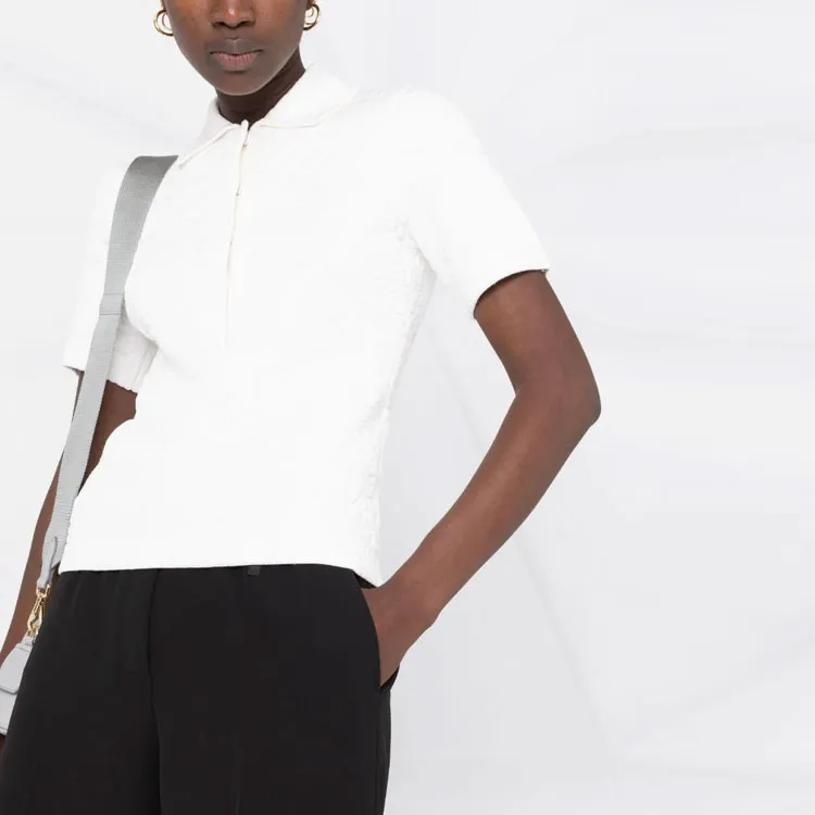 FENDI Polo Shirts Women's White-3