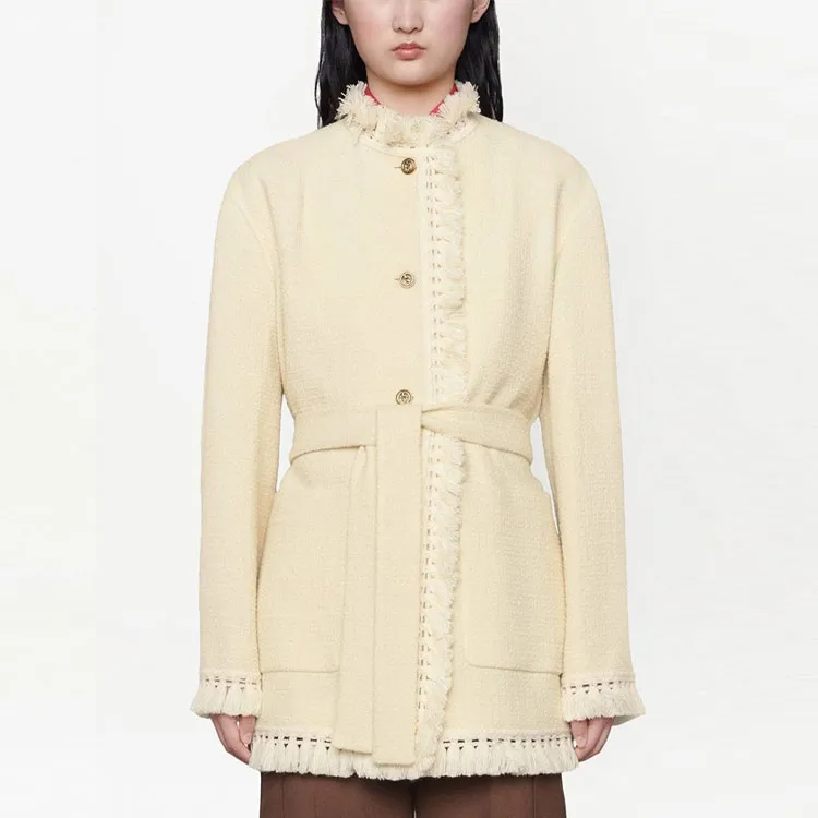 GUCCI Epilogue Series FW21 Jackets & Coats Women's Beige Yellow-2