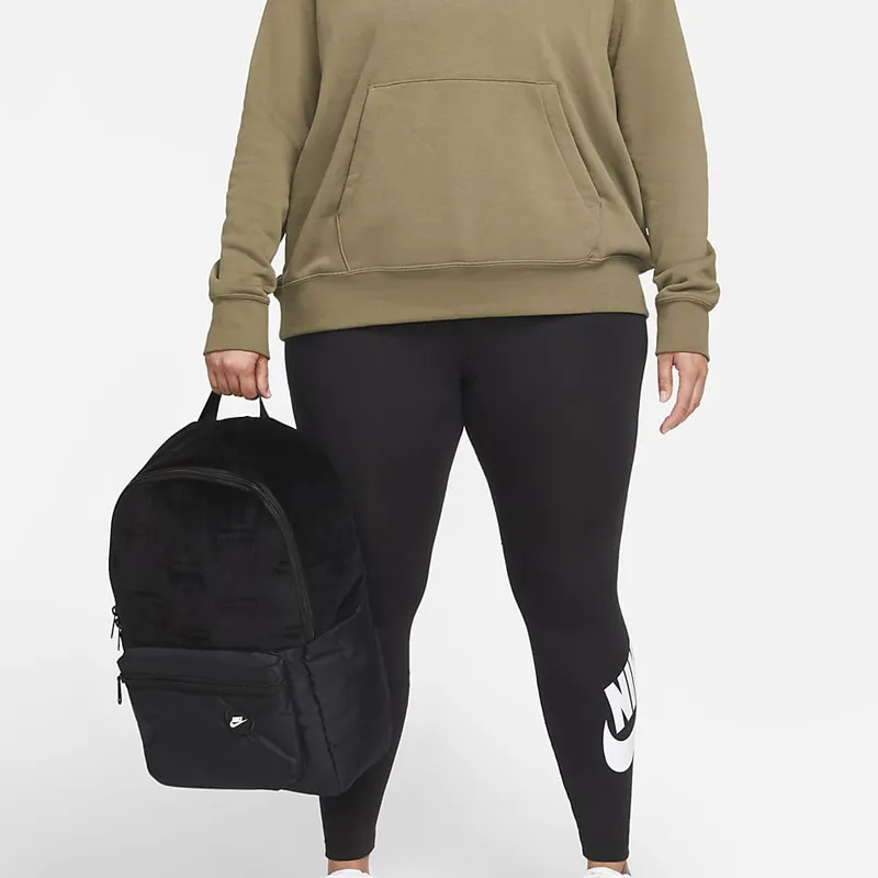 Nike Heritage Fabric Backpack Regular Unisex Black-4