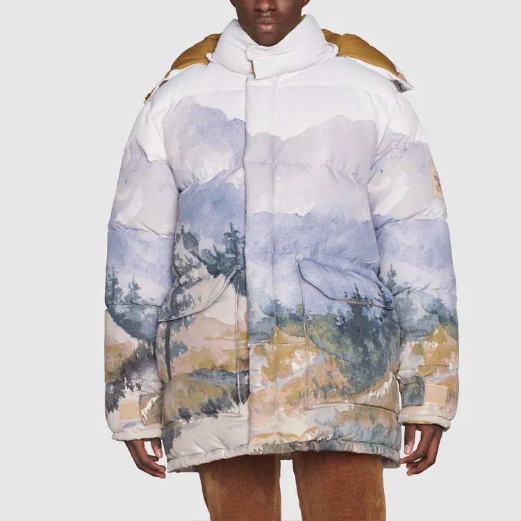 GUCCI X The North Face Down Coat-4
