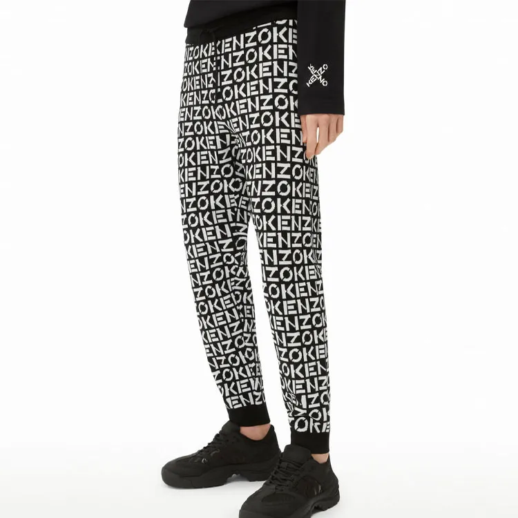 KENZO Casual Pants Men Black-3