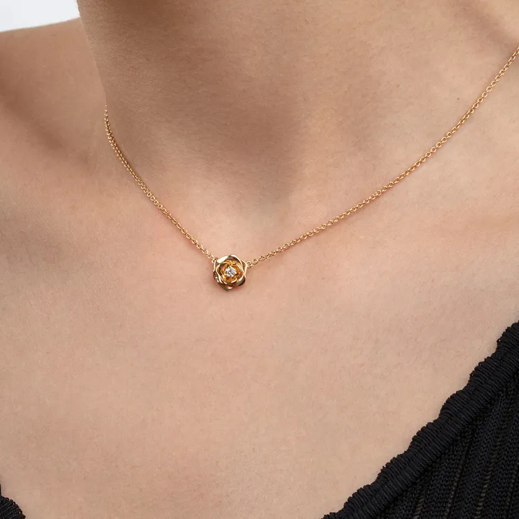 Piaget Rose Necklaces Women's Rose Gold-1