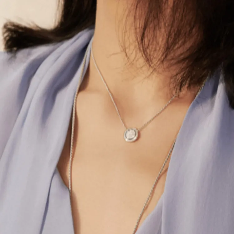 Piaget Possession Turn Life On Necklaces Women's White Gold-2