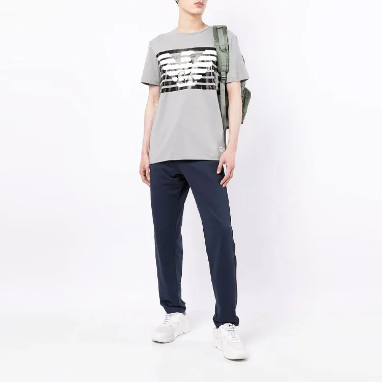 EMPORIO ARMANI T Shirts Men Gray-1