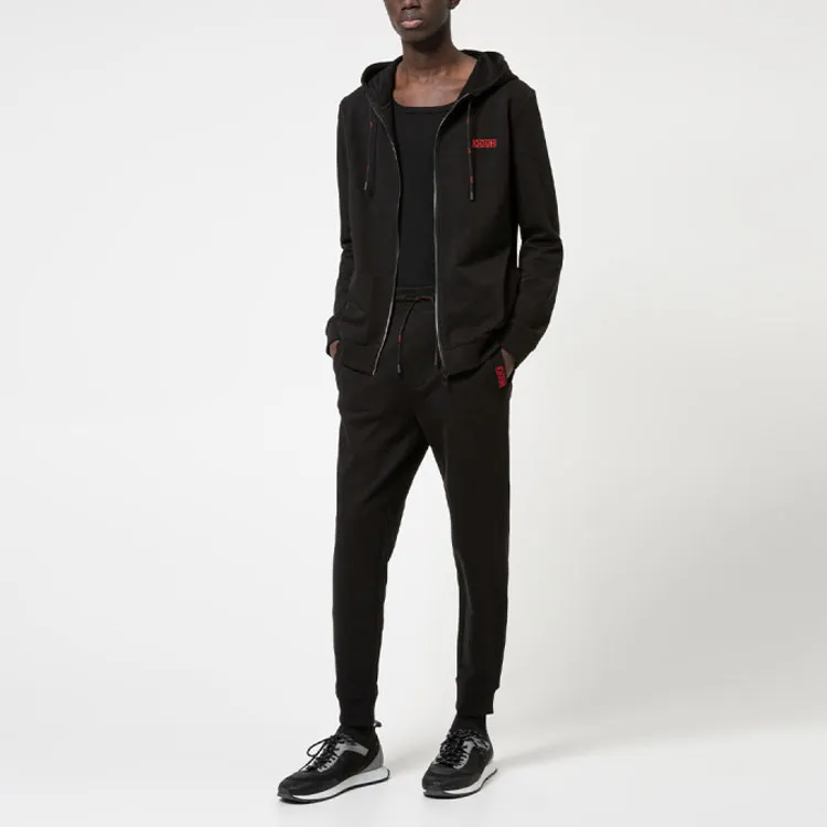 HUGO BOSS Knitted Sweatpants Men's Black-1