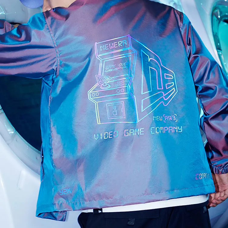 New Era Jacket Unisex Reflective Color-5