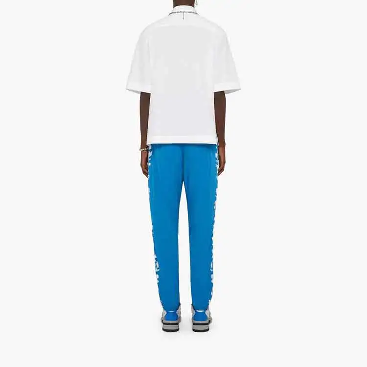 Givenchy Josh Smith Collaboration Collection Knitted Sweatpants Men Blue-1