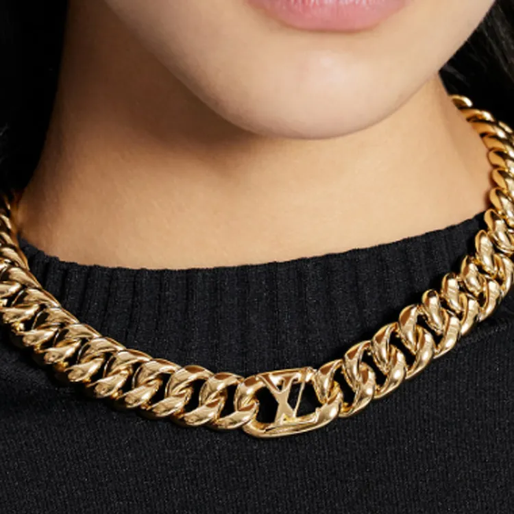 LOUIS VUITTON Lv Get Dressed Necklace-1