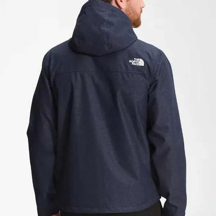 THE NORTH FACE City Outdoor Collection Outdoor Hiking Waterproof And Breathable Windbreaker Jacket Men's Blue-4