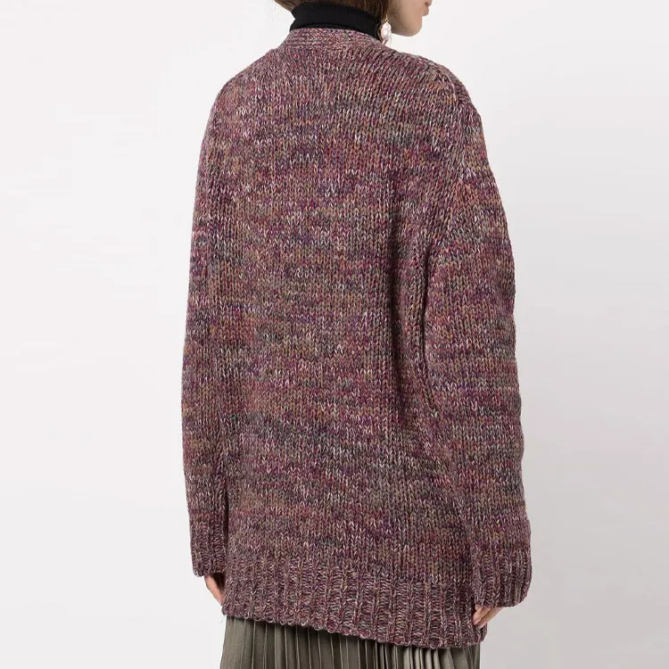 Chloe Loose Fit Knitwear Women's Purple-2