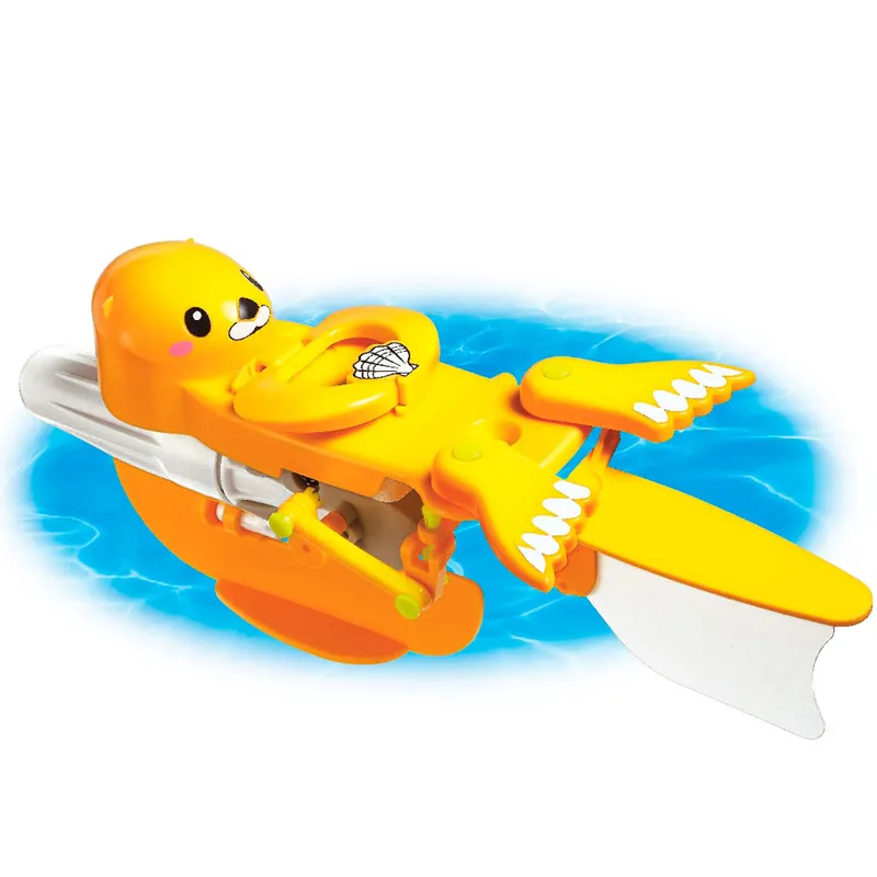 Tamiya Fun Work Swim Sea Otter Work Set Assembled Models-1