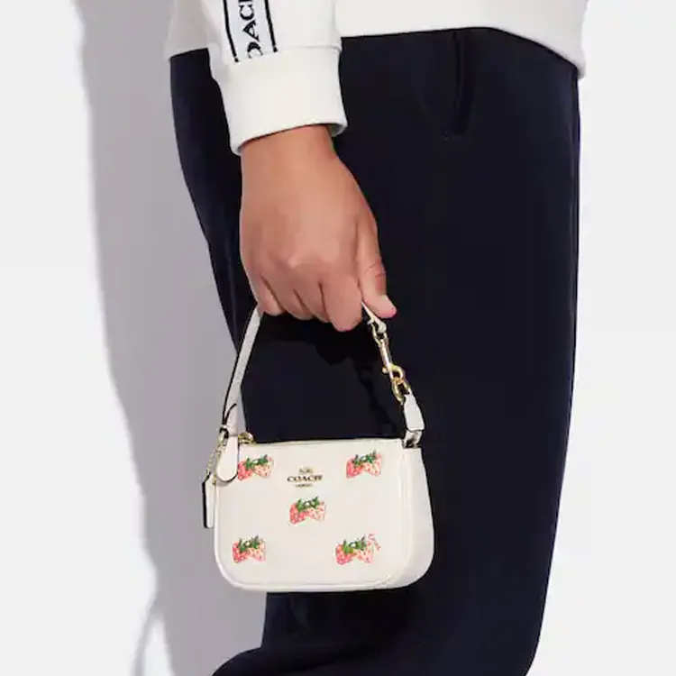 COACH Women's Nolita 15 Strawberry Pattern Handbag-3