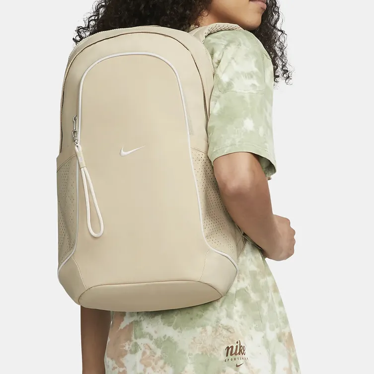 Nike Fabric Laptop Bag Backpack Regular Unisex Ecru-4