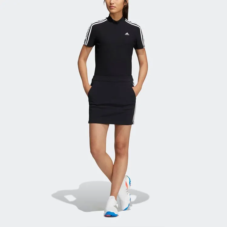 Adidas Casual Short Skirts Women's Black-1