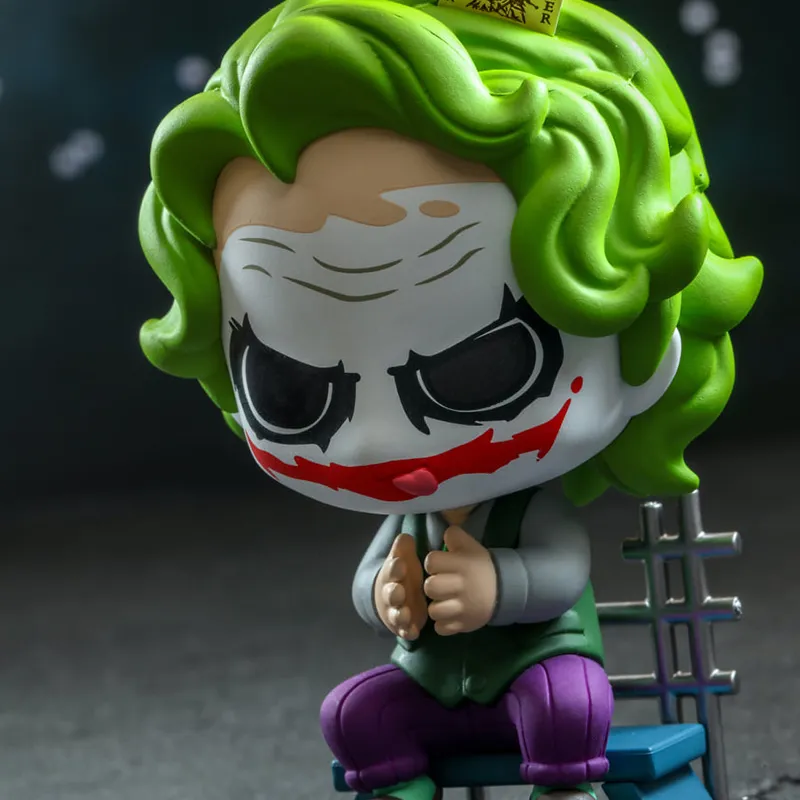 Hot Toys Joker COSBY Collection Darkness Chibi Figures 8cm Trilogy-2