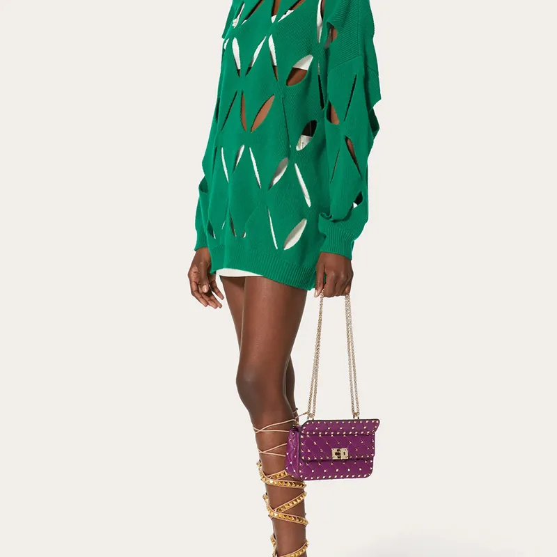 Valentino ROCKSTUD SPIKE Shoulder Bags-5
