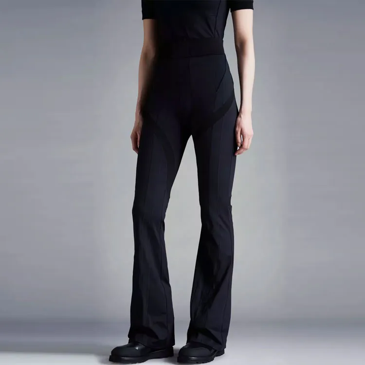 Gentle Monster X Moncler Knitted Sweatpants Women's Black-3