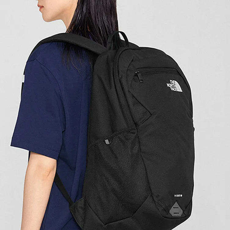 THE NORTH FACE Polyester Backpack Regular Unisex Black-4