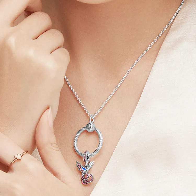 Pandora Necklaces Women's Silver-1