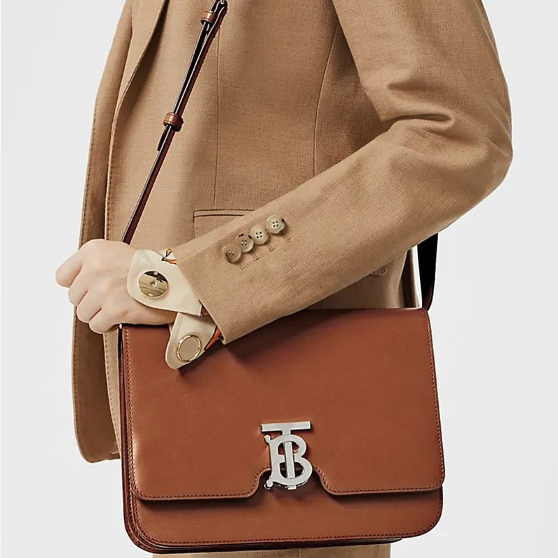 Burberry TB Exclusive Logo Lock Series Shoulder Bags-3