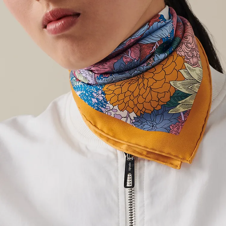 HERMES Silk Scarves Women's-1