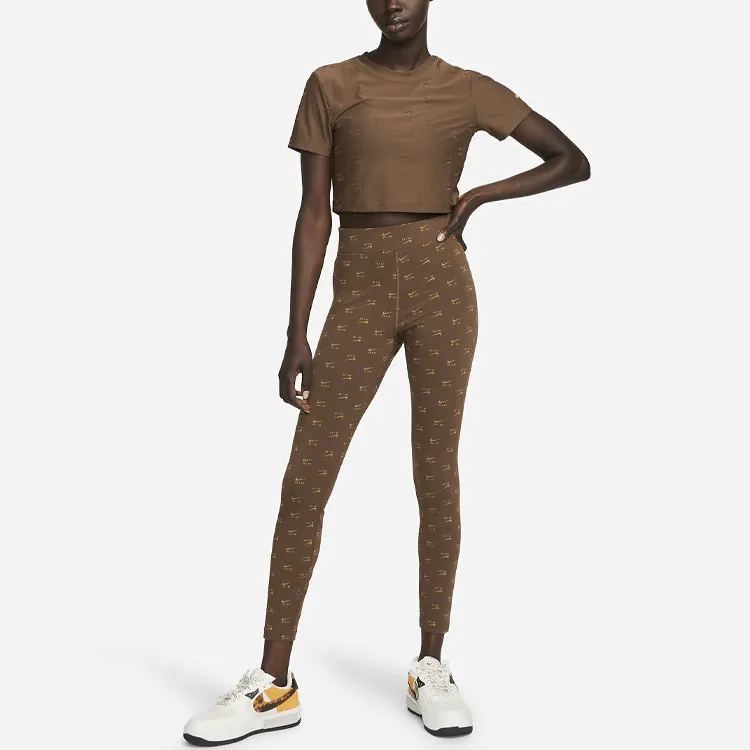 Nike Leggings Women's Brown-2